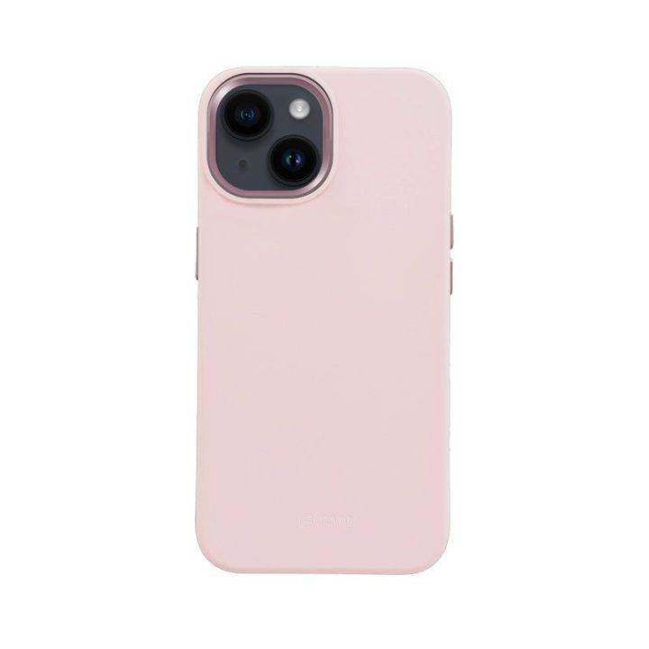 Rožinis „Crong Color Cover LUX Magnetic“ dėklas iPhone 15 Plus