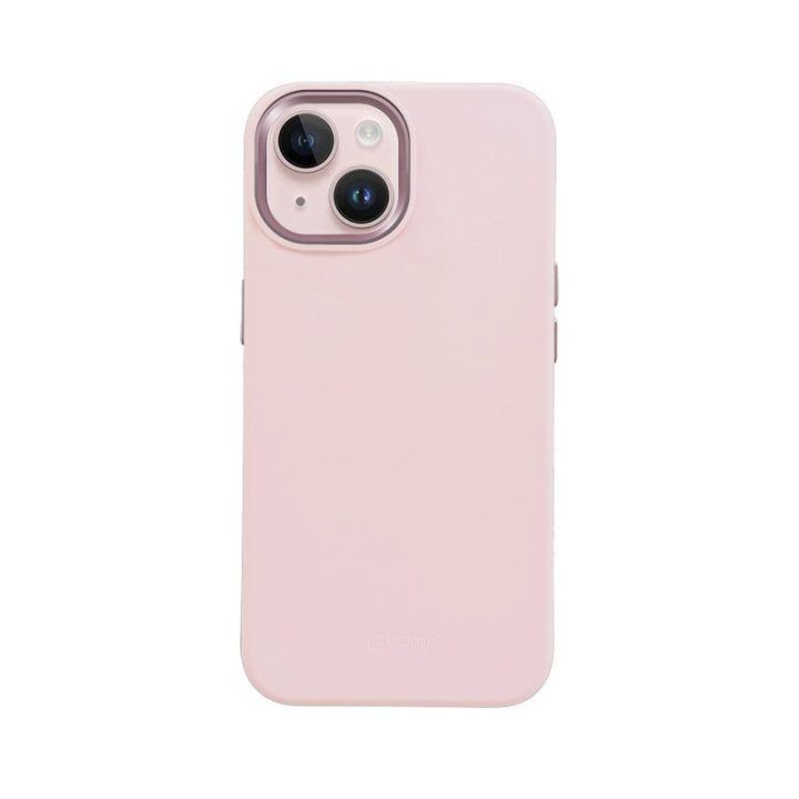 Rožinis „Crong Color Cover LUX Magnetic“ dėklas iPhone 15 Plus