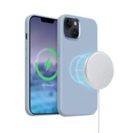 Dėklas iPhone 15 Plus Crong Color Cover LUX Magnetic, mėlynas