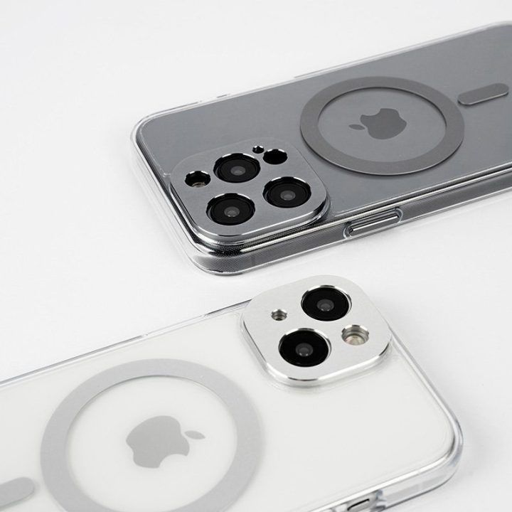 Dėklas iPhone 15 Moshi iGlaze MagSafe, sidabro spalvos