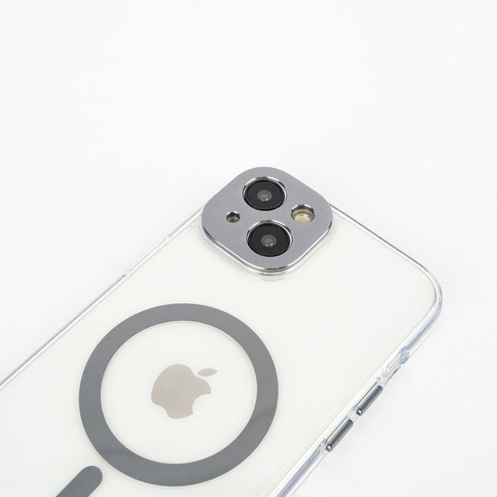 Moshi iGlaze MagSafe dėklas iPhone 15 Plus, pilkas