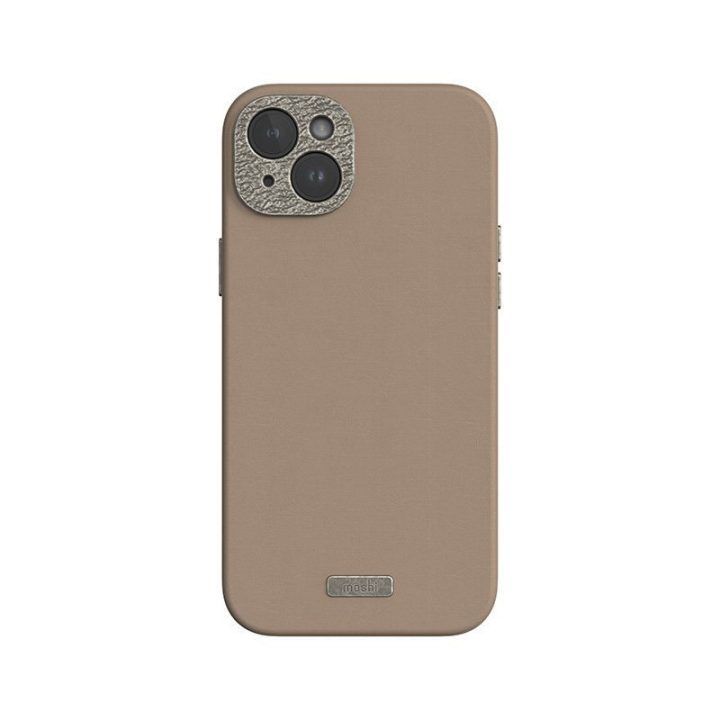 Moshi Napa MagSafe dėklas iPhone 15 Plus, rudas