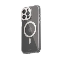 Moshi iGlaze MagSafe dėklas iPhone 15 Pro Max, permatomas