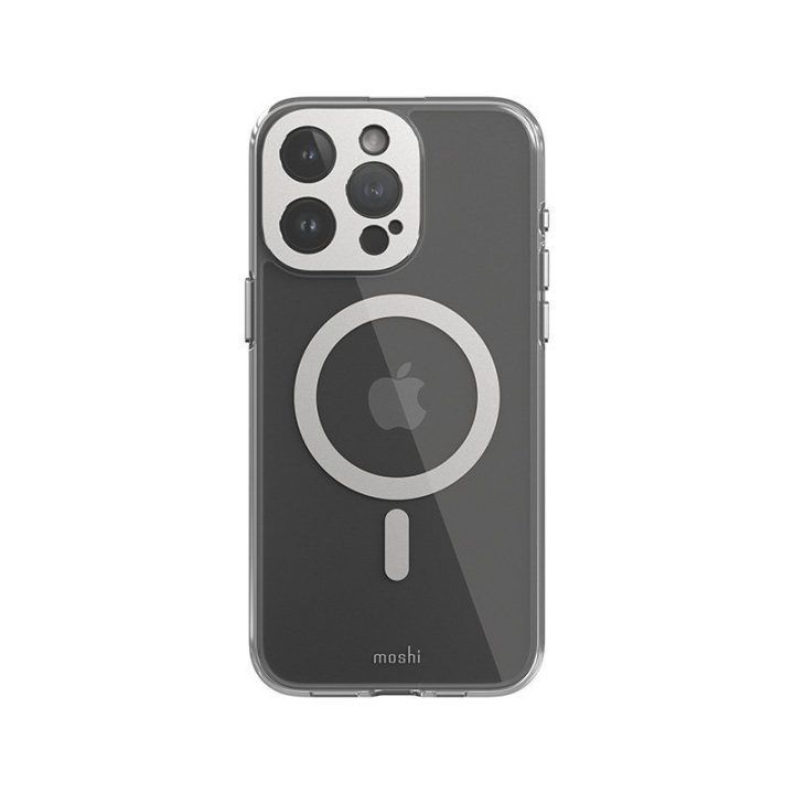 Moshi iGlaze MagSafe dėklas iPhone 15 Pro Max, permatomas