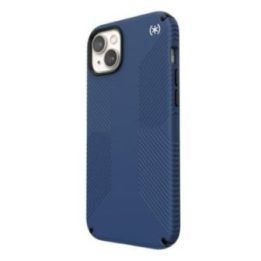 Dėklas Speck Presidio2 Grip MagSafe iPhone 15 Plus / 14 Plus, mėlynas