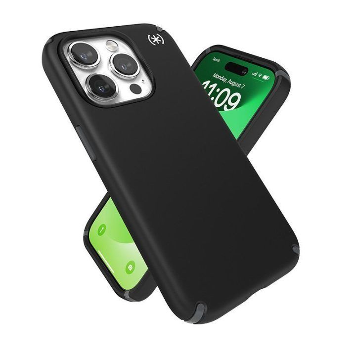 Dėklas iPhone 15 Pro Speck Presidio2 Pro MagSafe, juodas