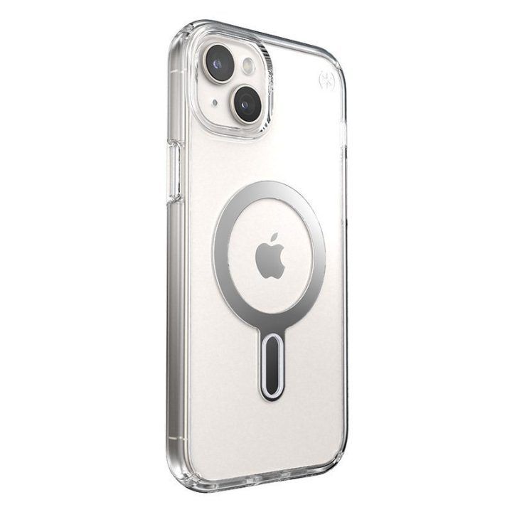 Permatomas dėklas Speck Presidio Perfect-Clear ClickLock MagSafe iPhone 15 Plus / 14 Plus