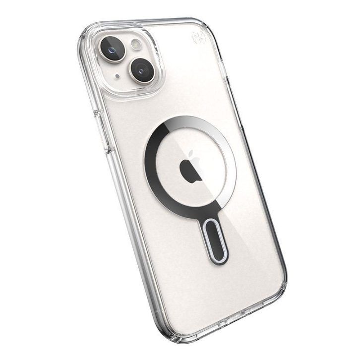 Permatomas dėklas Speck Presidio Perfect-Clear ClickLock MagSafe iPhone 15 Plus / 14 Plus