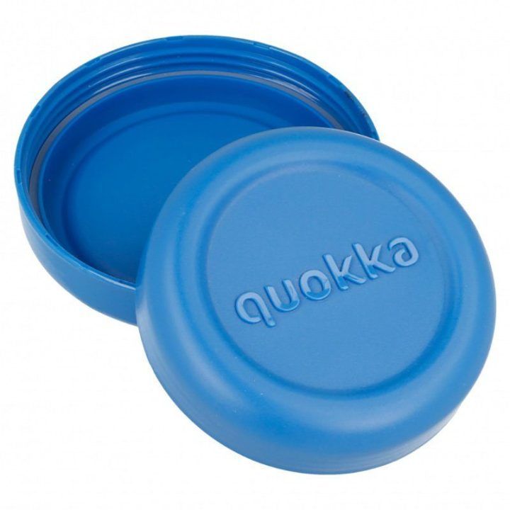 Maisto indelis 500 ml, mėlynas, Quokka Bubble Food Jar