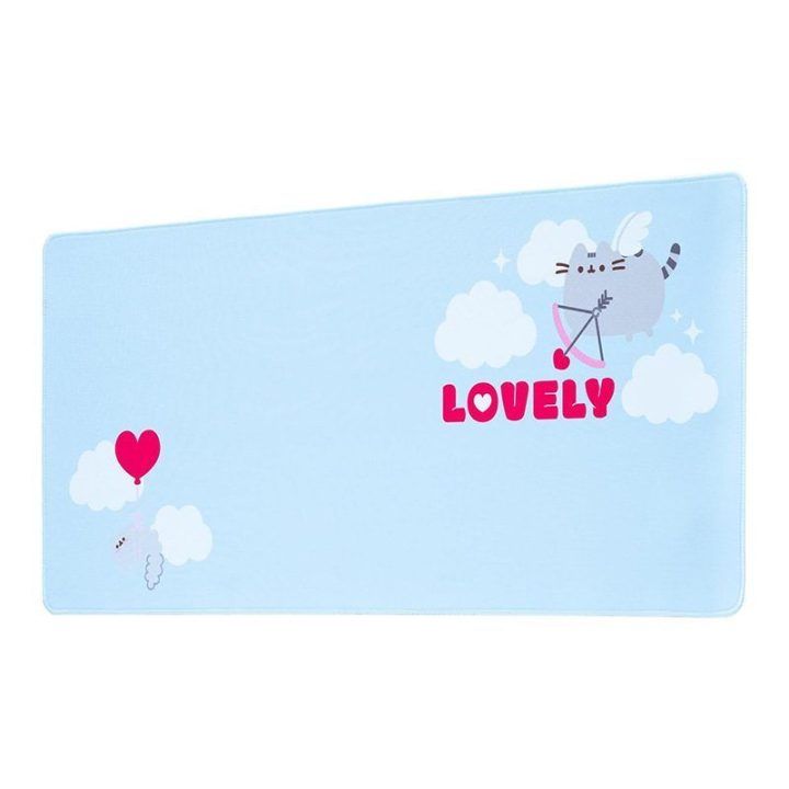 Pusheen XXL žaidimų ir darbo kilimėlis, 80 × 35 cm