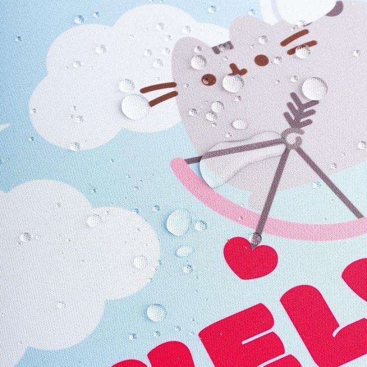 Pusheen XXL žaidimų ir darbo kilimėlis, 80 × 35 cm
