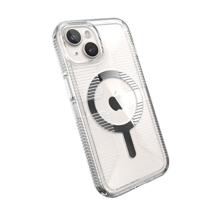 Permatomas dėklas iPhone 17e / 16e / 15 / 14 / 13 Speck Gemshell Grip