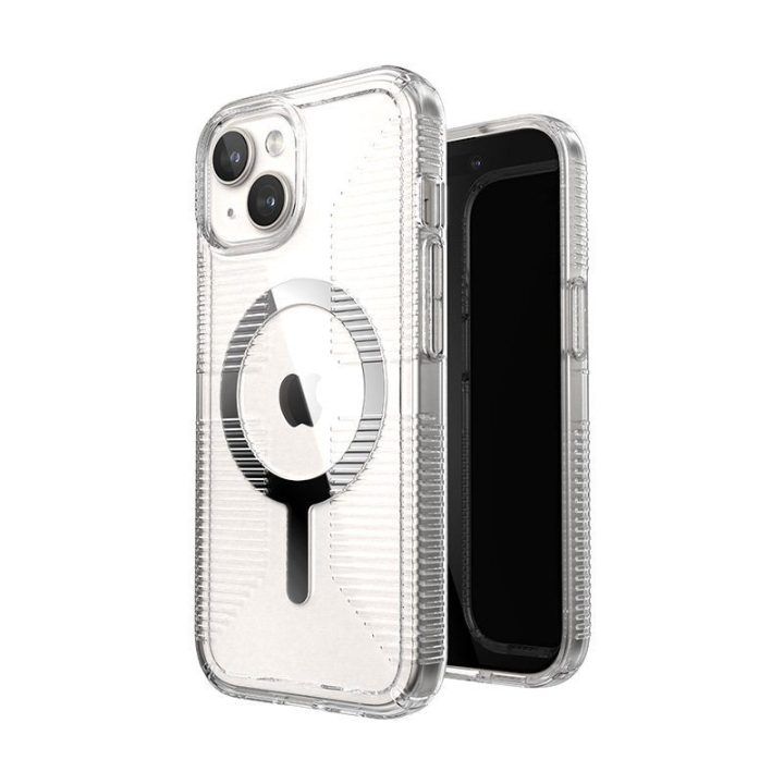 Permatomas dėklas iPhone 17e / 16e / 15 / 14 / 13 Speck Gemshell Grip