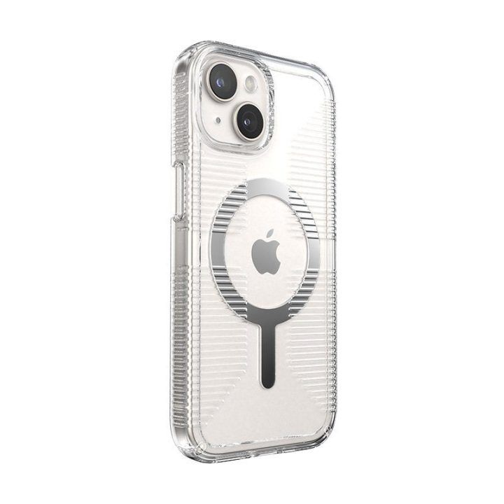 Permatomas dėklas iPhone 17e / 16e / 15 / 14 / 13 Speck Gemshell Grip