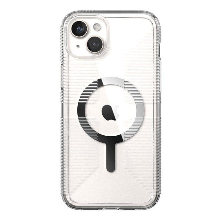 Permatomas dėklas iPhone 15 Plus / 14 Plus Speck Gemshell Grip MagSafe