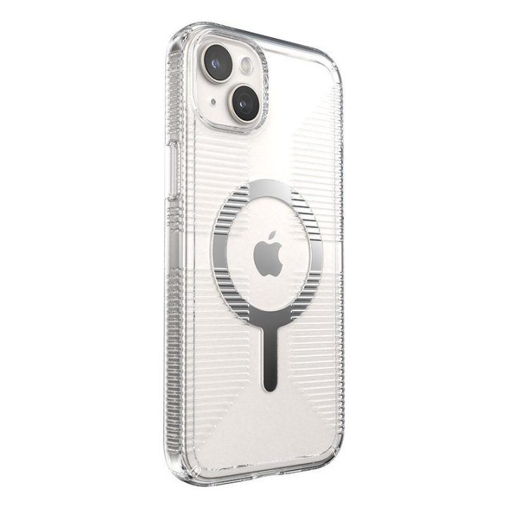 Permatomas dėklas iPhone 15 Plus / 14 Plus Speck Gemshell Grip MagSafe
