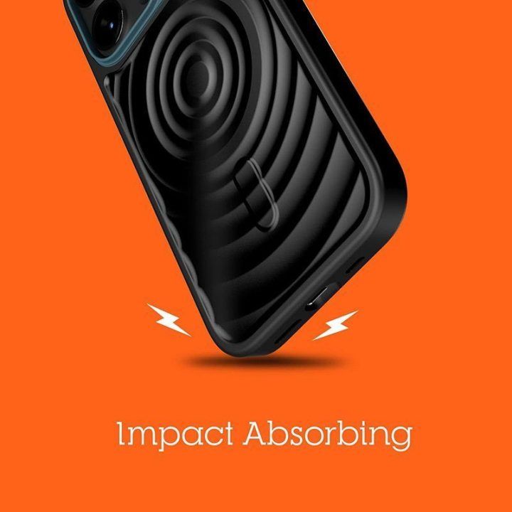 Peršviečiamas dėklas iPhone 15 Pro Max STM Reawaken Ripple MagSafe