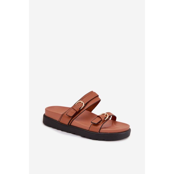 Basutės su dviem dirželiais ir sagtimis Step in style