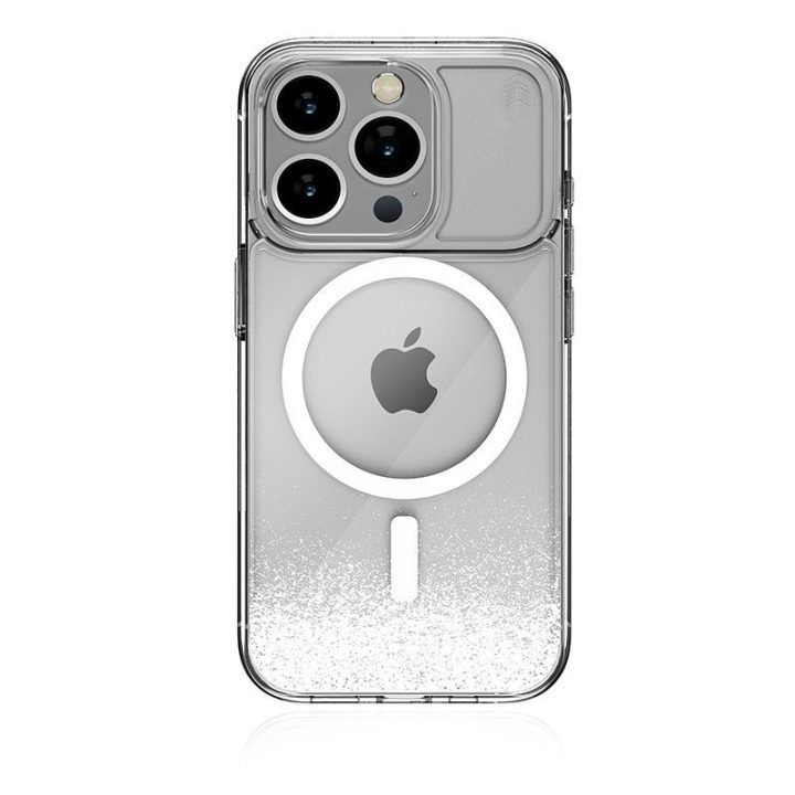 Dėklas iPhone 15 Pro Max STM Relax Sand, permatomas/baltas