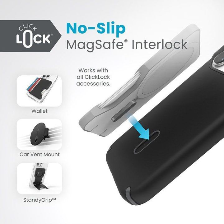 Dėklas iPhone 15 Pro Speck Presidio2 Pro, juodas