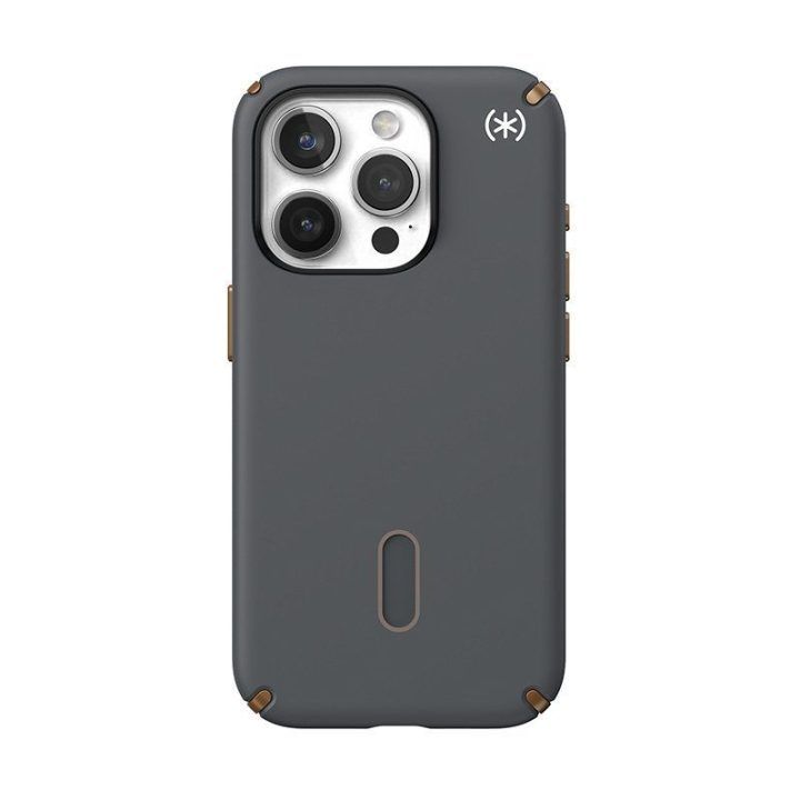 Dėklas iPhone 15 Pro Speck Presidio2 Pro Charcoal Gray
