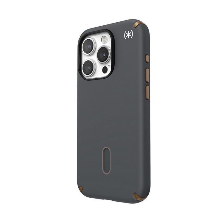 Dėklas iPhone 15 Pro Speck Presidio2 Pro Charcoal Gray