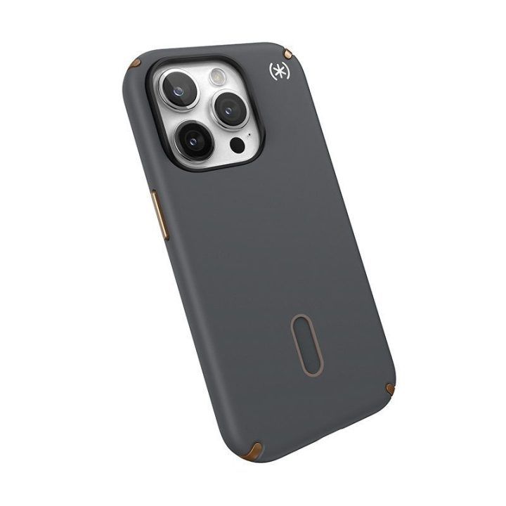 Dėklas iPhone 15 Pro Speck Presidio2 Pro Charcoal Gray