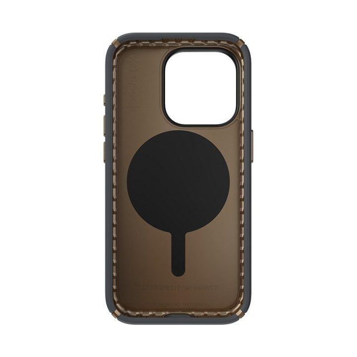 Dėklas iPhone 15 Pro Speck Presidio2 Pro Charcoal Gray