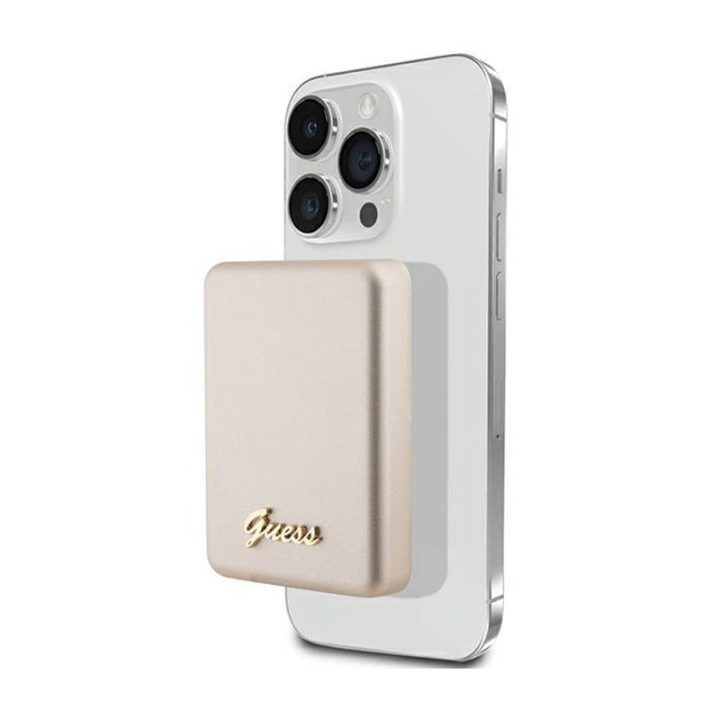 Guess išorinė baterija 3000 mAh 5 W, aukso spalvos