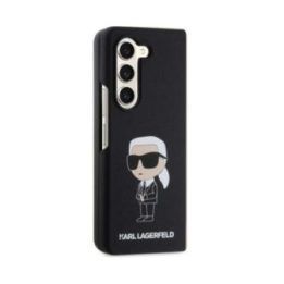 Karl Lagerfeld silikoninis dėklas Samsung Z Fold 5, juodas