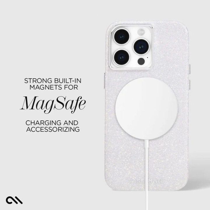 Dėklas iPhone 15 Pro Max, irizuojantis Case-Mate Shimmer