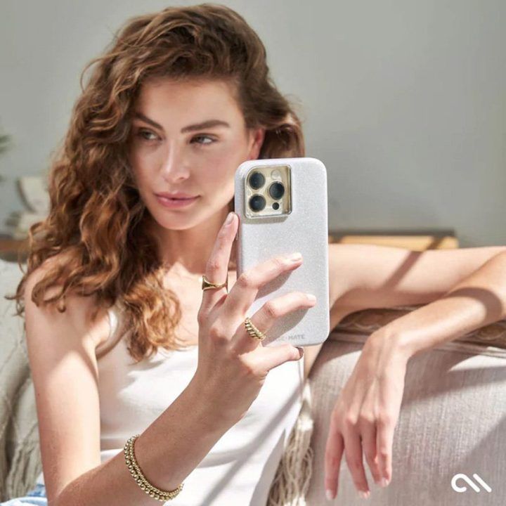 Dėklas iPhone 15 Pro Max, irizuojantis Case-Mate Shimmer