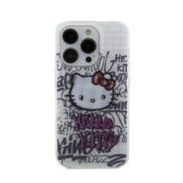 Dėklas iPhone 14 Pro Max Hello Kitty, baltas