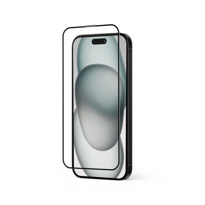 Grūdintas apsauginis stiklas iPhone 16 Plus / 15 Plus