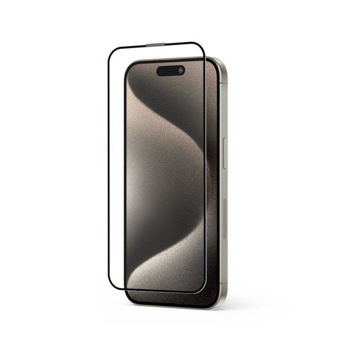 Grūdintas apsauginis stiklas iPhone 15 Pro
