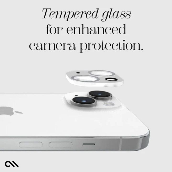 Apsauginis stiklas iPhone 15 / 15 Plus kamerai, blizgus