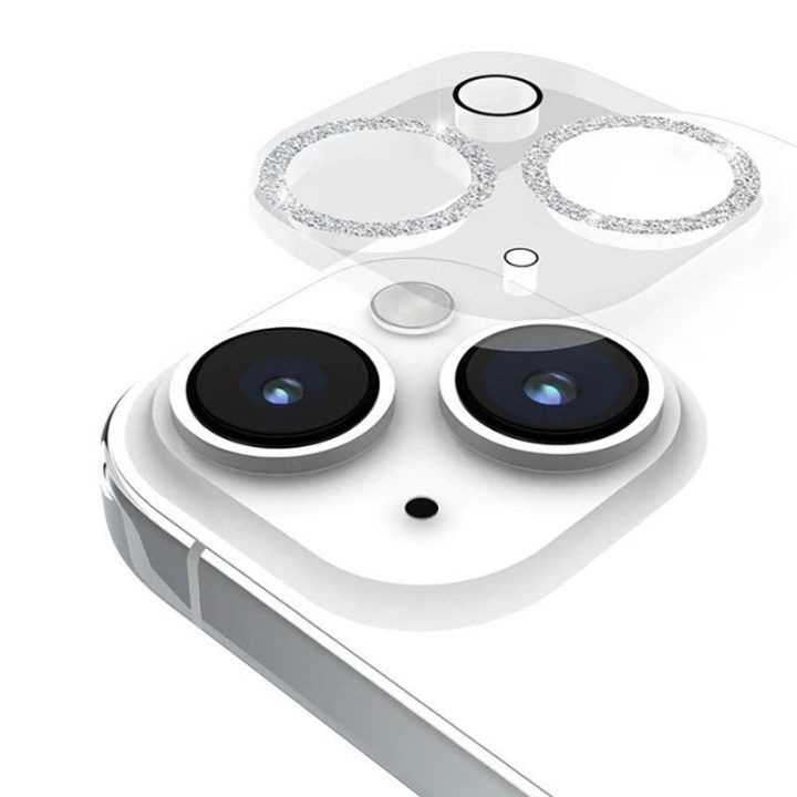 Apsauginis stiklas iPhone 15 / 15 Plus kamerai, blizgus