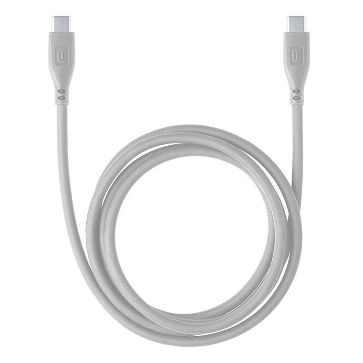 USB-C laidas Cellularline Soft Cable 1,2 m, pilkas