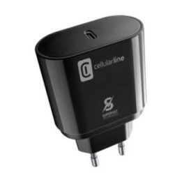 Įkroviklis USB-C 25 W Cellularline juodas