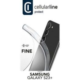 Permatomas dėklas Samsung Galaxy S23+ Cellularline Fine