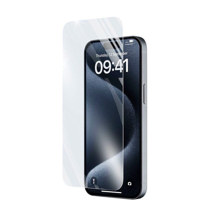 Apsauginis stiklas iPhone 15 / 15 Pro, Cellularline Impact Glass