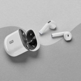 Belaidės Bluetooth ausinės Cellularline Style Color, baltos