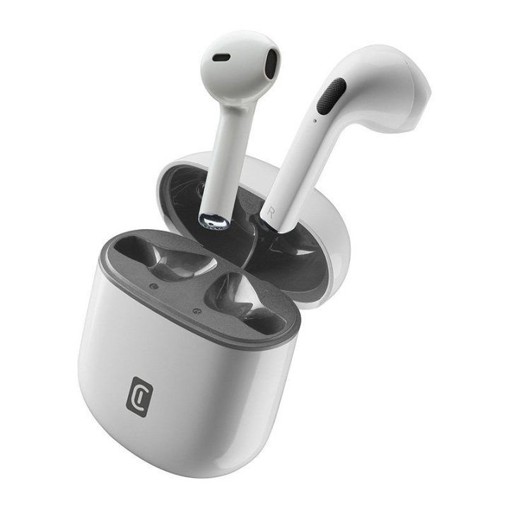 Belaidės Bluetooth ausinės Cellularline Style Color, baltos