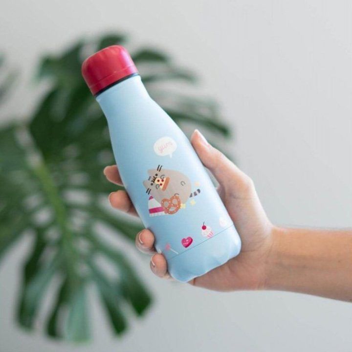 Pusheen nerūdijančio plieno terminė gertuvė, 260 ml