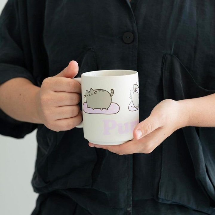 Pusheen keraminis puodelis Purrito, 350 ml