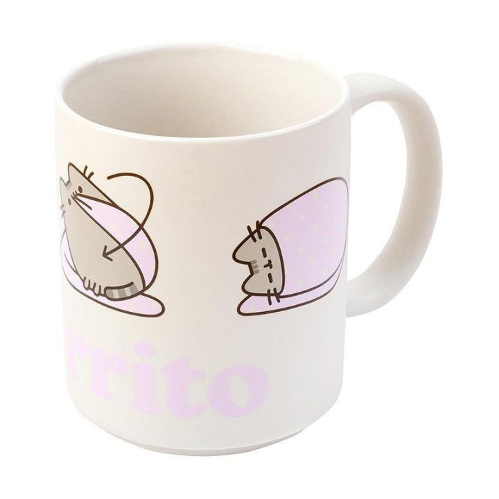 Pusheen keraminis puodelis Purrito, 350 ml