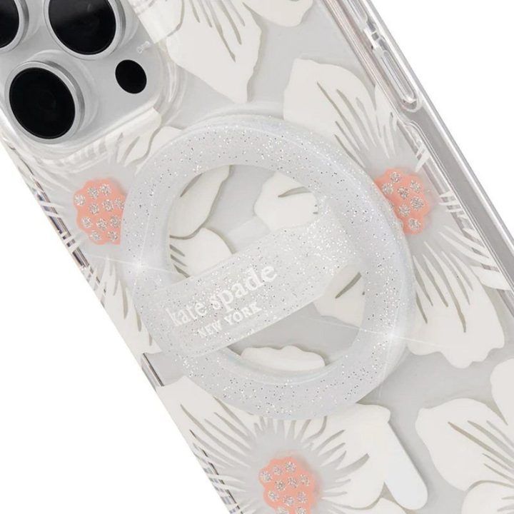 Kate Spade New York Magnetic Loop Grip, sidabro spalvos