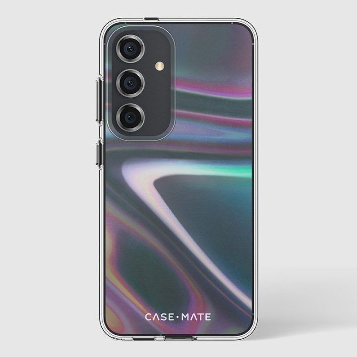 Dėklas Samsung Galaxy S24, irizuojantis Case-Mate Soap Bubble