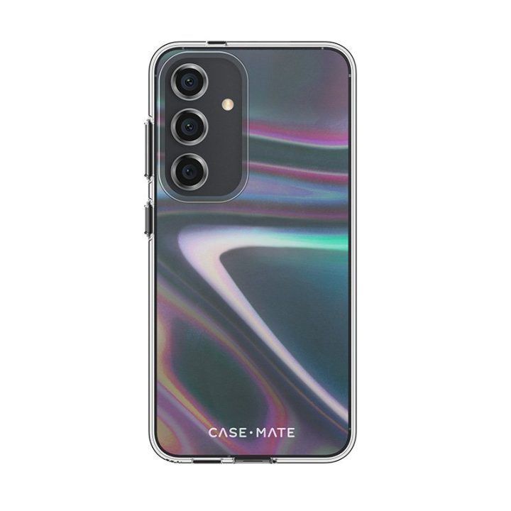 Dėklas Samsung Galaxy S24, irizuojantis Case-Mate Soap Bubble