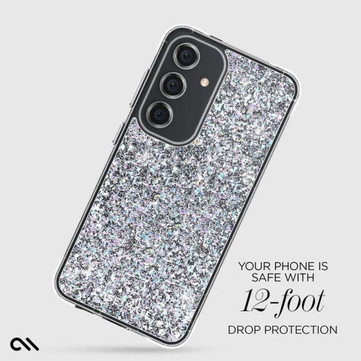 Dėklas Samsung Galaxy S24, permatomas, Case-Mate Twinkle Disco